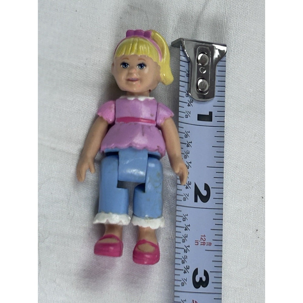 Vintage Toys R Us Loving Family You & Me Happy Together Blonde Sister Doll 2.5" - Picture 5 of 8